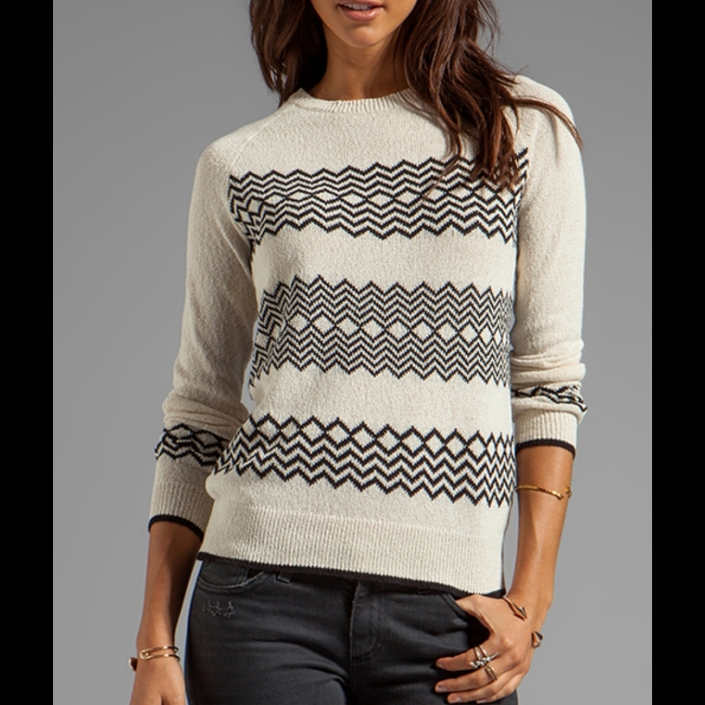 Trina Turk Ecru Sweater